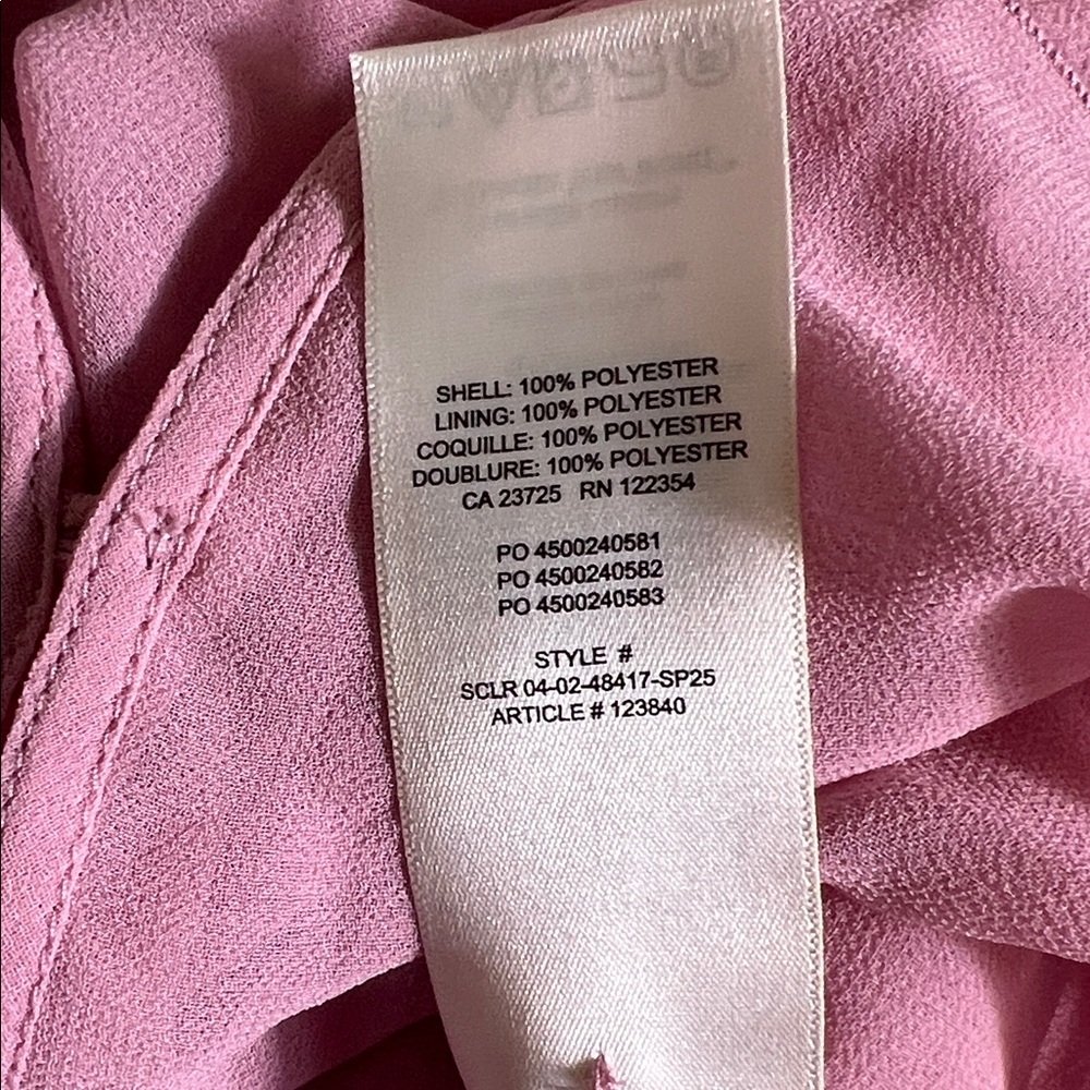 Wilfred Aritzia Pink Button-Up Blouse size XS - Picture 3 of 9